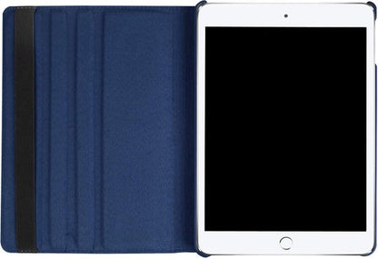 Apple iPad 7 10.2 (2019) Tablet Case - Dark Blue - Rotating Folio Case
