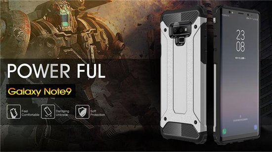Samsung Galaxy Note9 Case - Grey - Armor Back Cover
