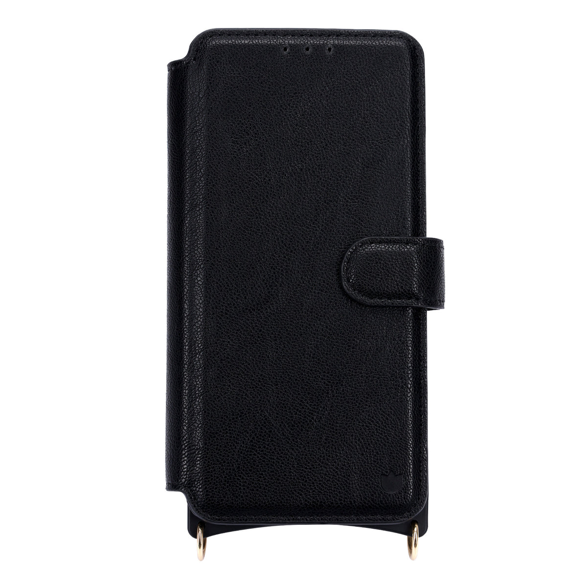 Samsung Galaxy S25 Hoesje - Zwart - 'Amsterdam' Magnetische Wallet Case met Pasjeshouders en