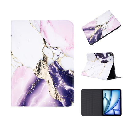 Apple iPad 2022 (10th Gen) Tablethoes - Marmer Paars - Smart Cover