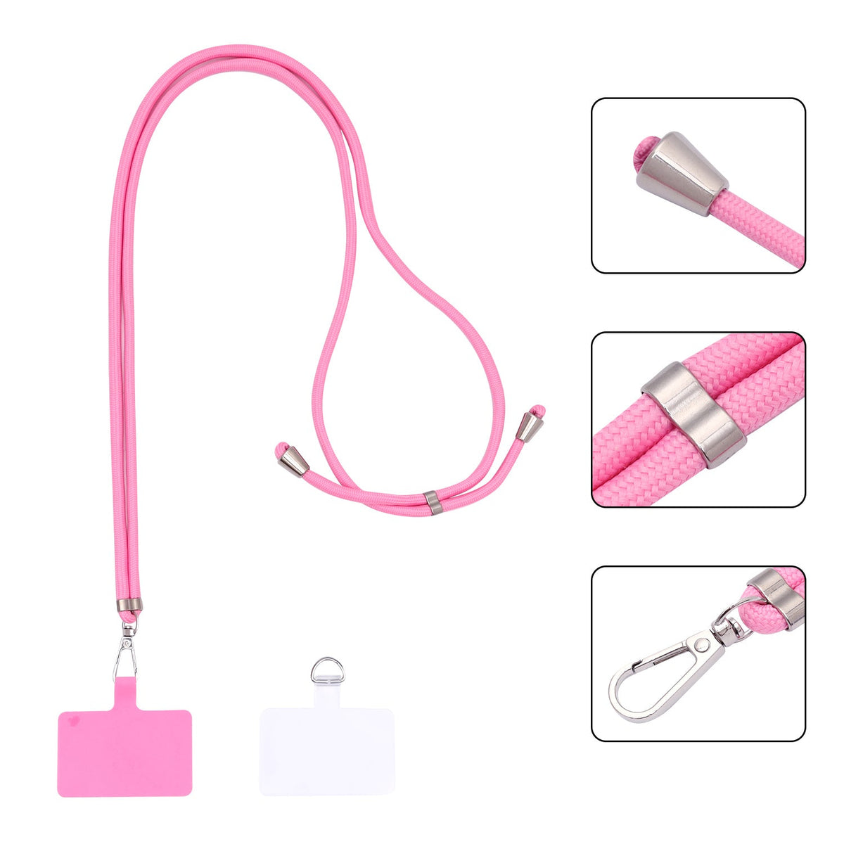 Crossbody Telefoonkoord - Marshmellow Pink