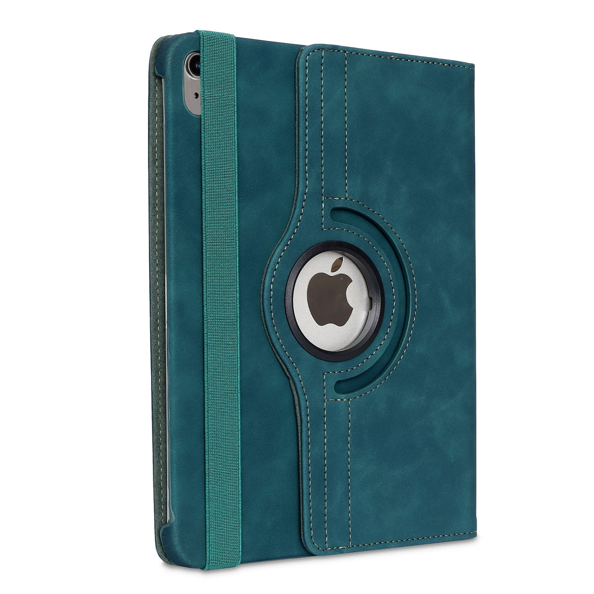 Apple iPad 2025 (11th Gen) Tablet Case - Emerald Green - Rotating Folio Case
