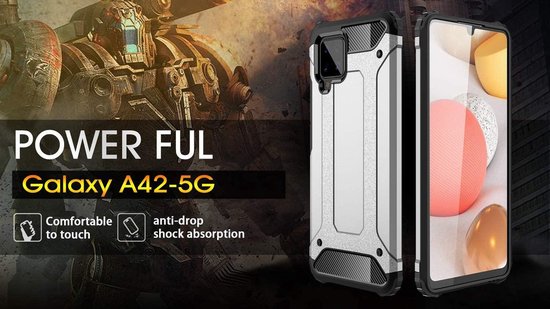 Coque Samsung Galaxy A42 5G - Noir - Housse de protection antichoc