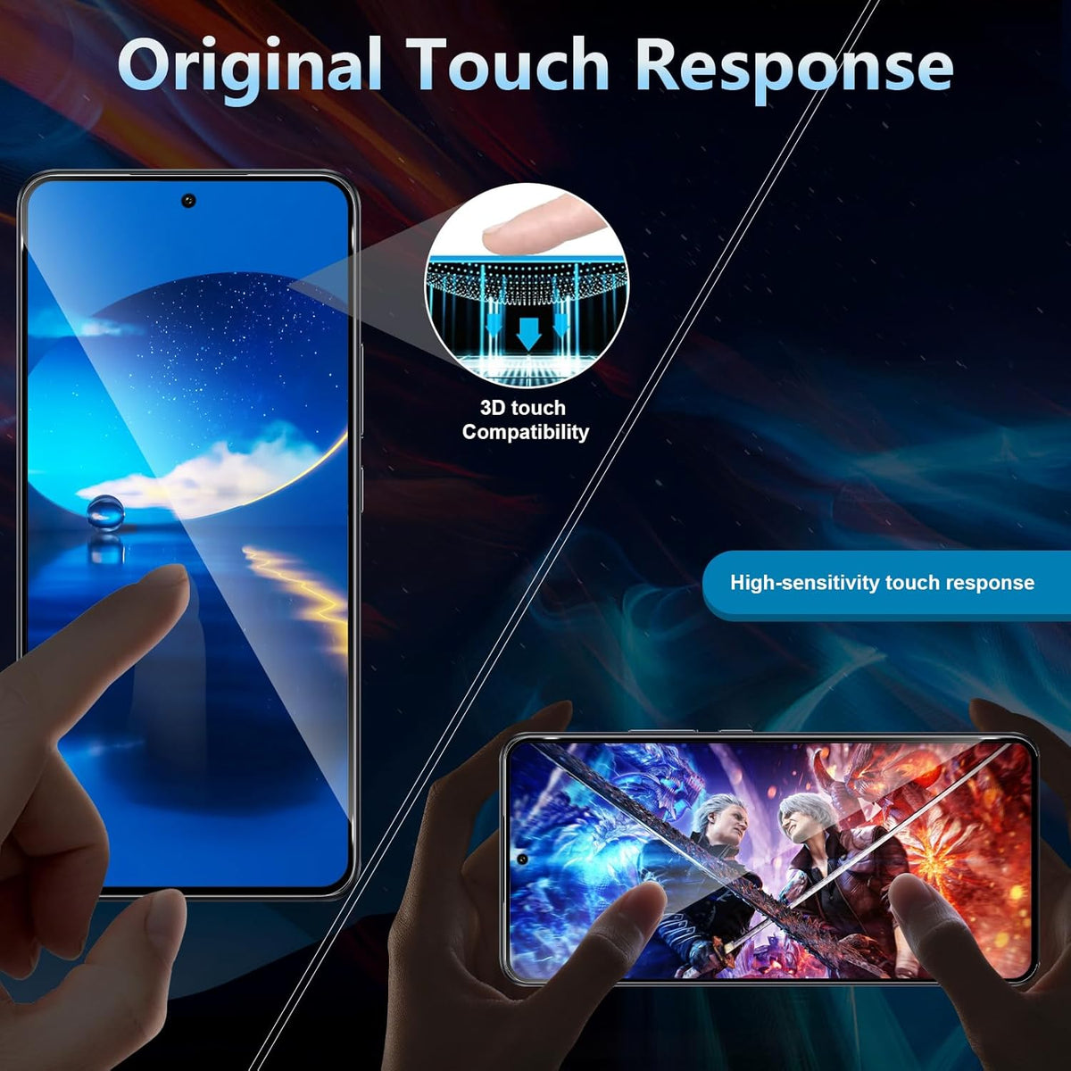 Xiaomi 14T Pro / 14T Screenprotector - Full Cover - 2 Stuks