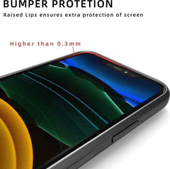 Apple iPhone 11 Pro Hülle - Schwarz - Ständer Ring Backcover