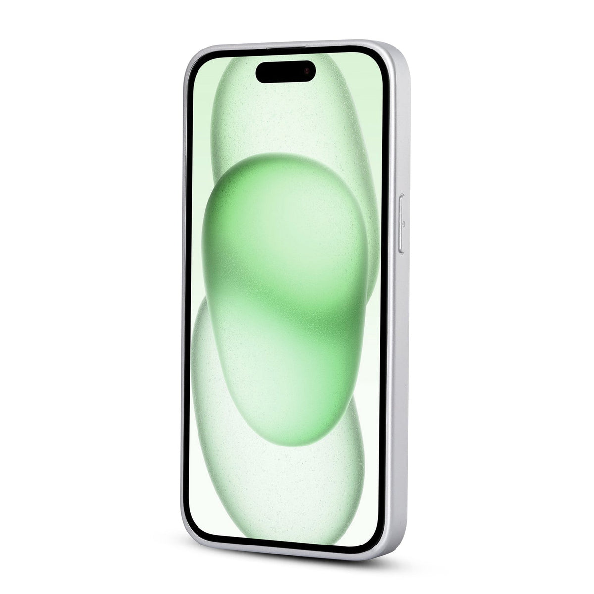 Apple iPhone 14 Hoesje - Groen - Marmer Glitter MagSafe Back Cover