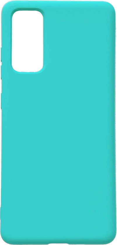 Samsung Galaxy S20 FE Hoesje - Turquoise - Siliconen Back Cover