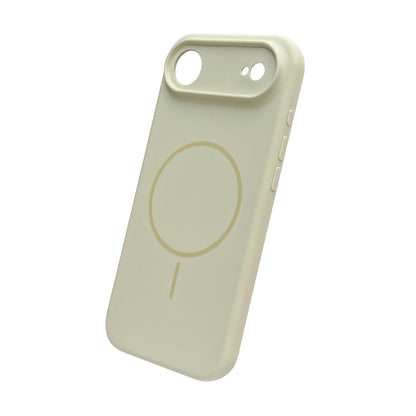 Apple iPhone Air Hülle - Ivory Weiß - Liquid-Silikon-MagSafe-Backcover