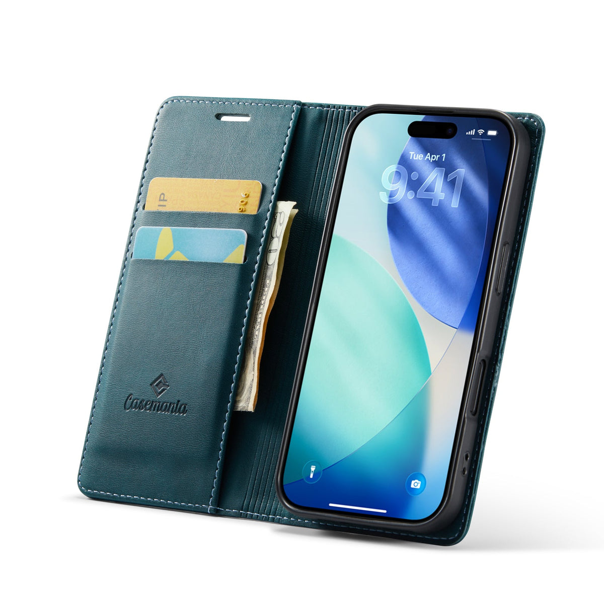 Apple iPhone 17 Case - Emerald Green - Luxury Thin Wallet Case