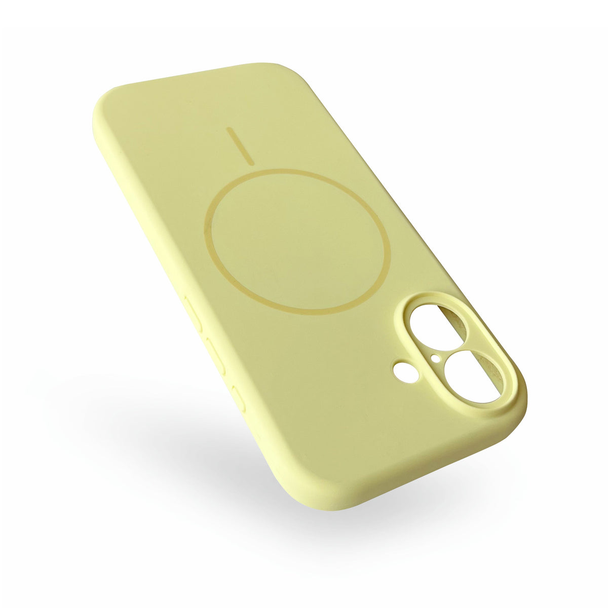 Apple iPhone 16 Plus Case - Yellow - Liquid Silicone MagSafe Back Cover