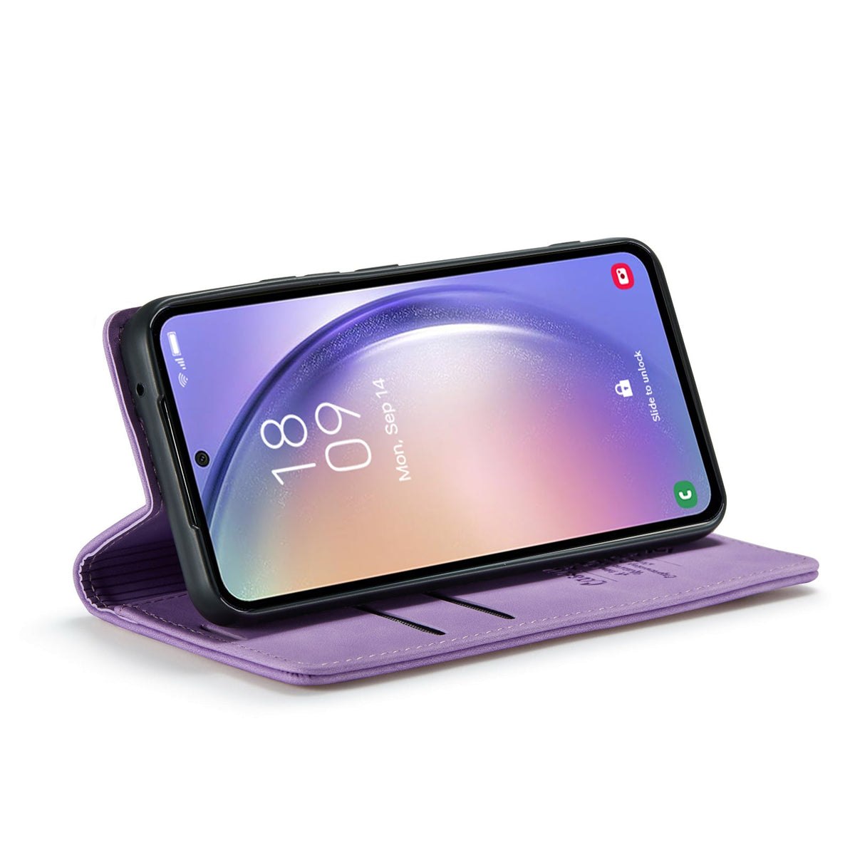 Oppo Reno 10 Pro Hoesje - Bright Lila - Dunne Bookcase