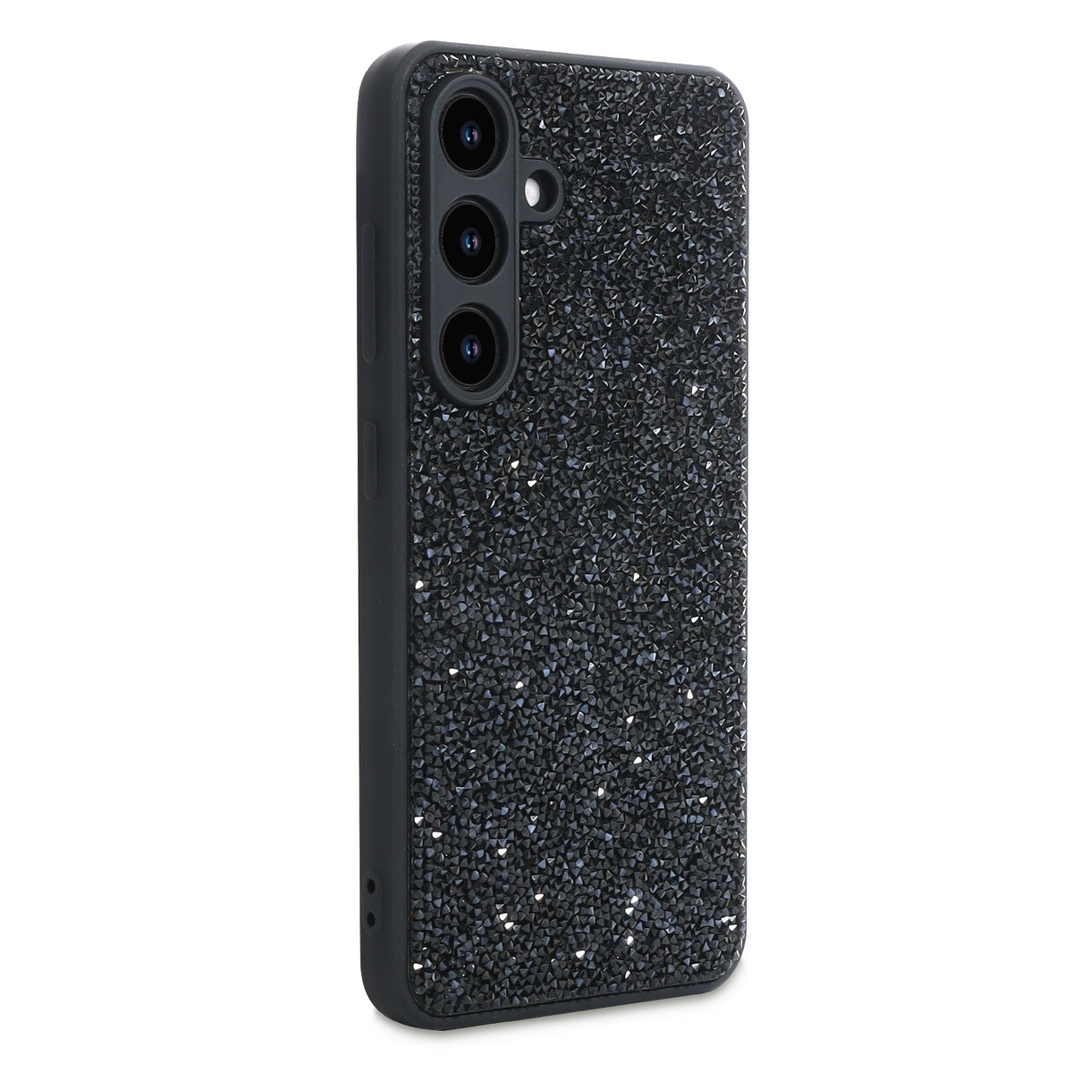 Samsung Galaxy S26 Hülle - Schwarz - Diamant-Glitzer-Backcover