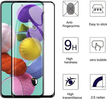 Samsung Galaxy A42 Screen Protector - Full Cover - 2 Pieces