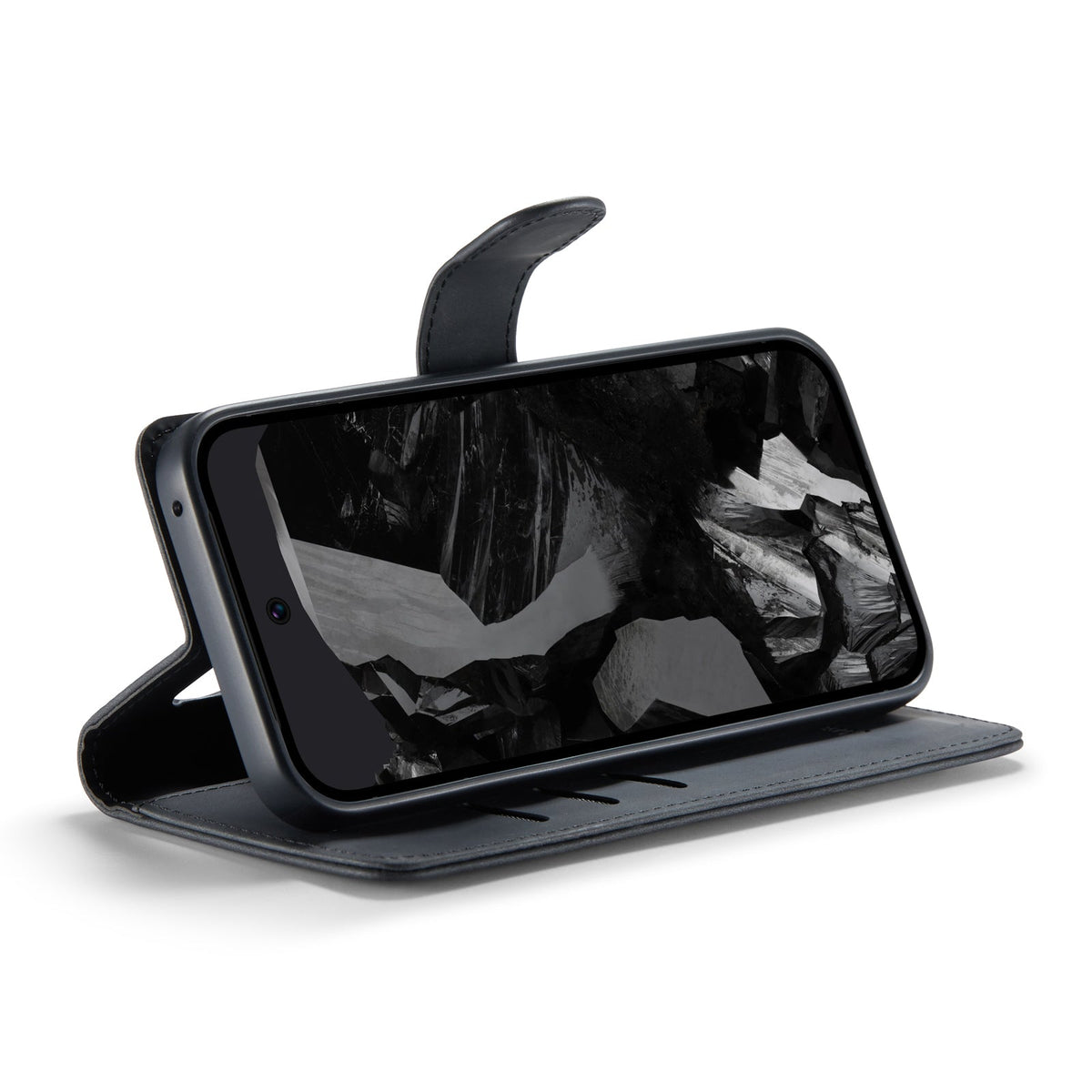 Google Pixel 9 Pro Case - Charcoal Gray - 2-in-1 Wallet Case