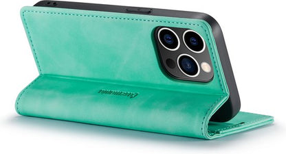 Apple iPhone 14 Pro Max Hoesje - Tropical Mint - Dunne Bookcase