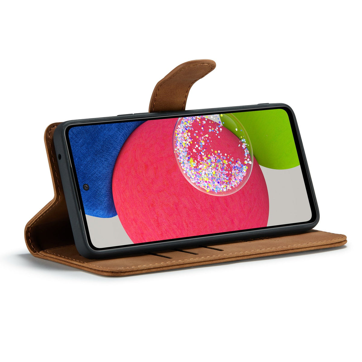 Samsung Galaxy A17 5G Hoesje - Sienna Brown - 2 in 1 Bookcase
