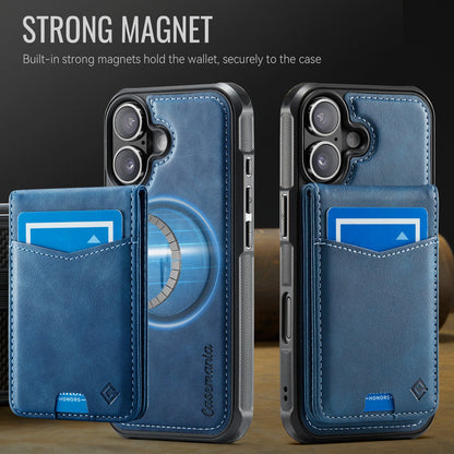 Apple iPhone 17 Hülle - Navy Blue - MagSafe-Backcover mit Kartenfach