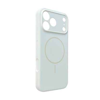 Apple iPhone 18 Pro Max Hoesje - Ivory Wit - Zachte Liquid Siliconen MagSafe Back Cover