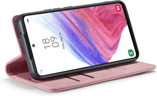 Oppo Reno 8 Lite Hoesje - Pale Pink - Dunne Bookcase