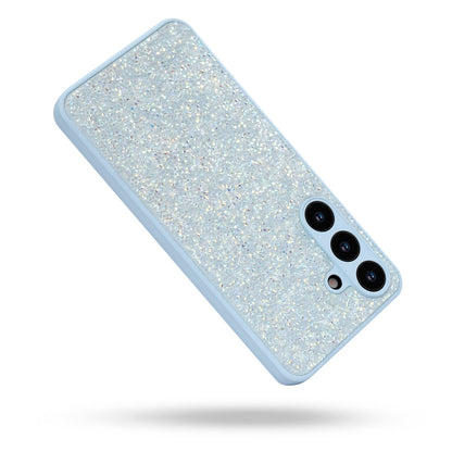 Samsung Galaxy A17 5G Hoesje - Blauw - Diamant Glitter Back Cover