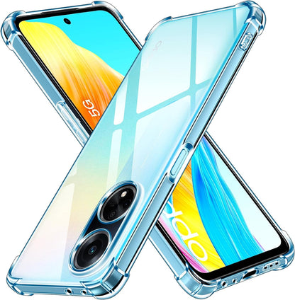 Oppo A98 Hoesje - Transparant - Anti-Shock Back Cover
