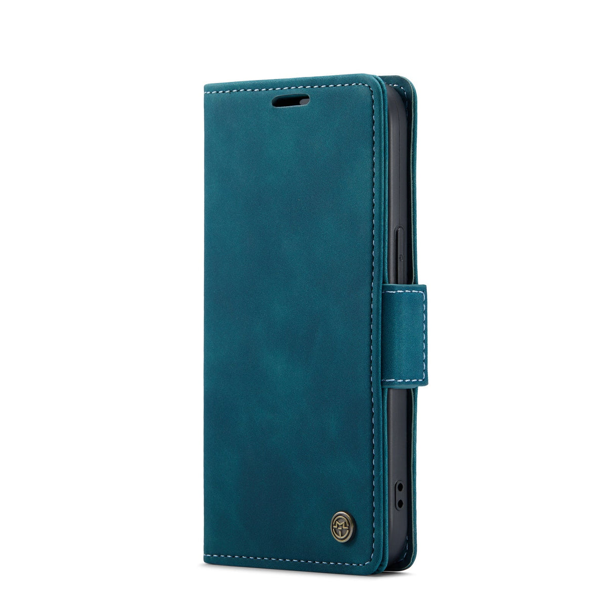 Apple iPhone 15 Plus Hülle - Emerald Green - Portemonnaie-MagSafe-Klapphülle mit Kartenfach