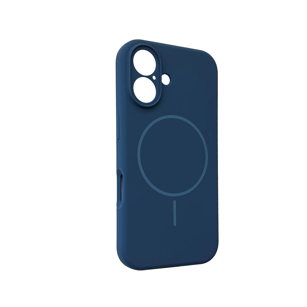 Apple iPhone 16 Hoesje - Blauw - Liquid Siliconen MagSafe Back Cover