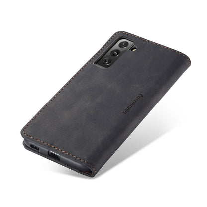Samsung Galaxy S24 Plus Hoesje - Charcoal Gray - Dunne Bookcase