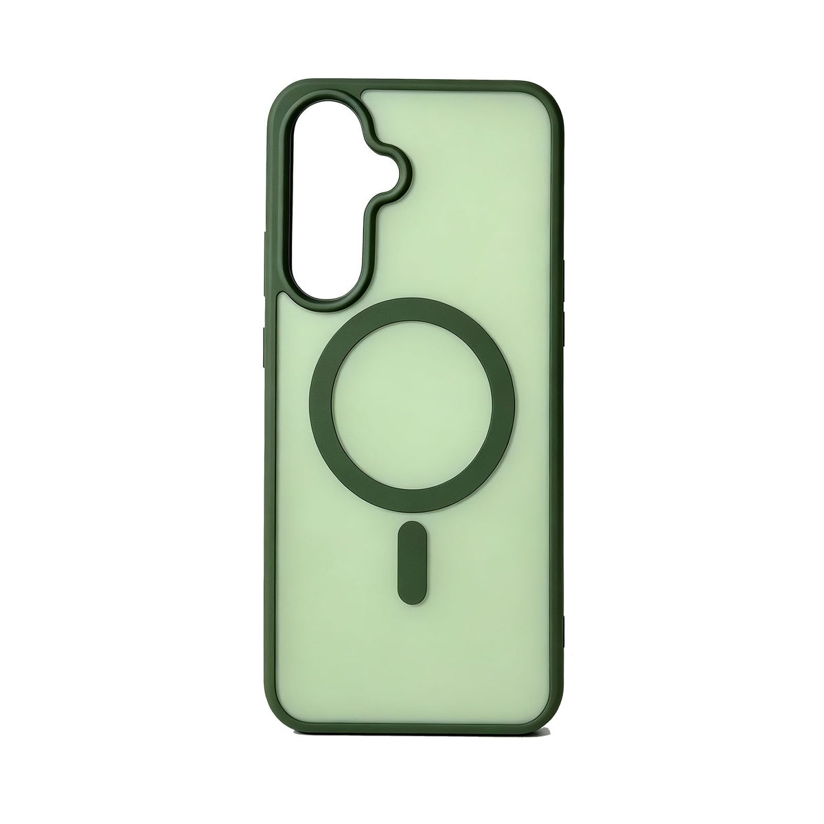 Coque Samsung Galaxy A27 - Vert - Étui arrière Matte Armor MagSafe