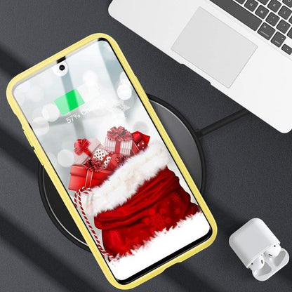 Samsung Galaxy S20 Ultra Hoesje - Geel - Siliconen Back Cover