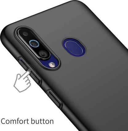 Samsung Galaxy A20s Hoesje - Zwart - Siliconen Back Cover