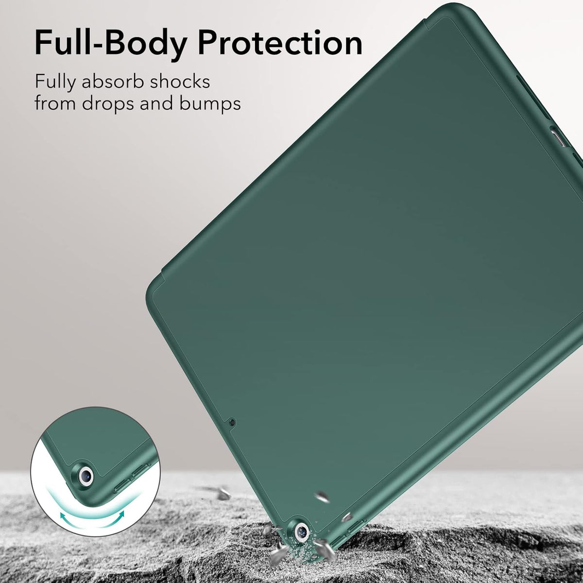 Apple iPad 8 10.2 (2020) Tablet Case - Green - Smart Cover