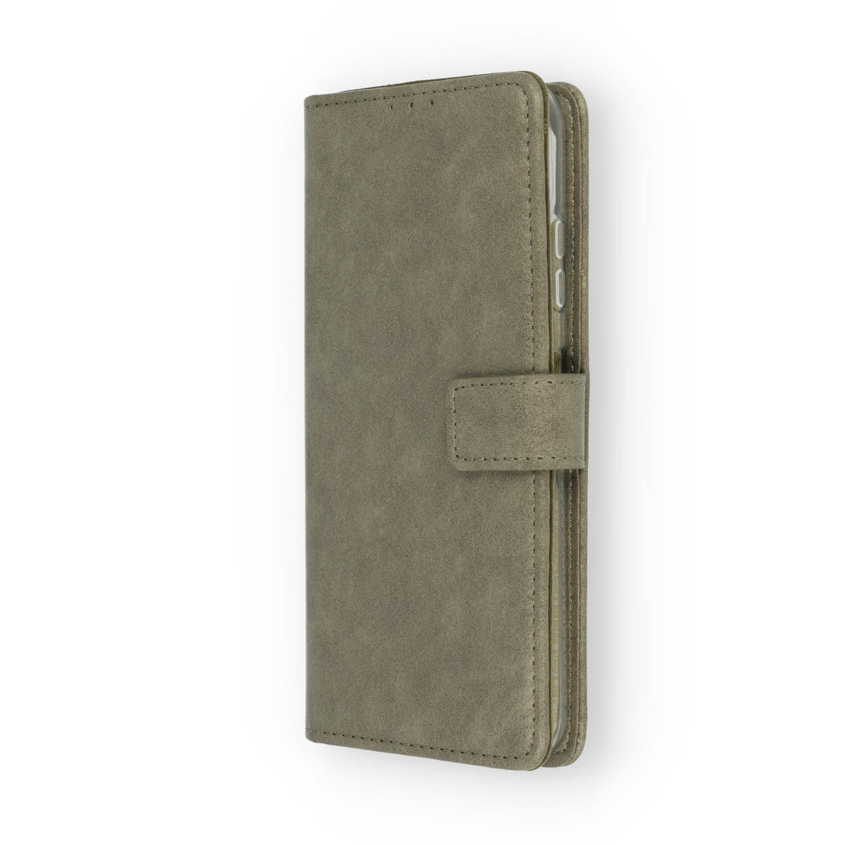 Apple iPhone SE (2020) Hoesje - Grijs - Portemonnee Bookcase