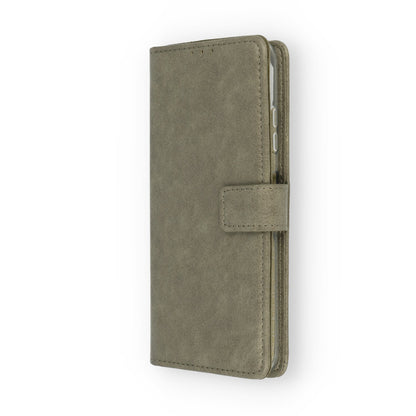 Apple iPhone SE (2020) Hoesje - Grijs - Portemonnee Bookcase