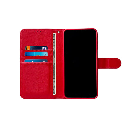 Apple iPhone 16e Hoesje - Rood - Bookcase