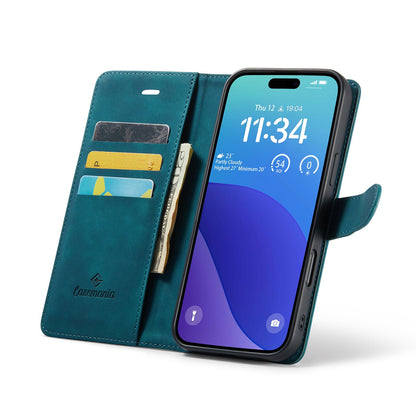 Apple iPhone 16 Pro Max Hoesje - Emerald Green - 2 in 1 Bookcase