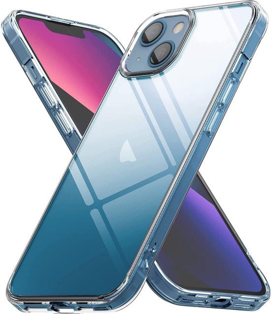 iPhone 13 Mini Hoesje - Transparant - Siliconen Back Cover