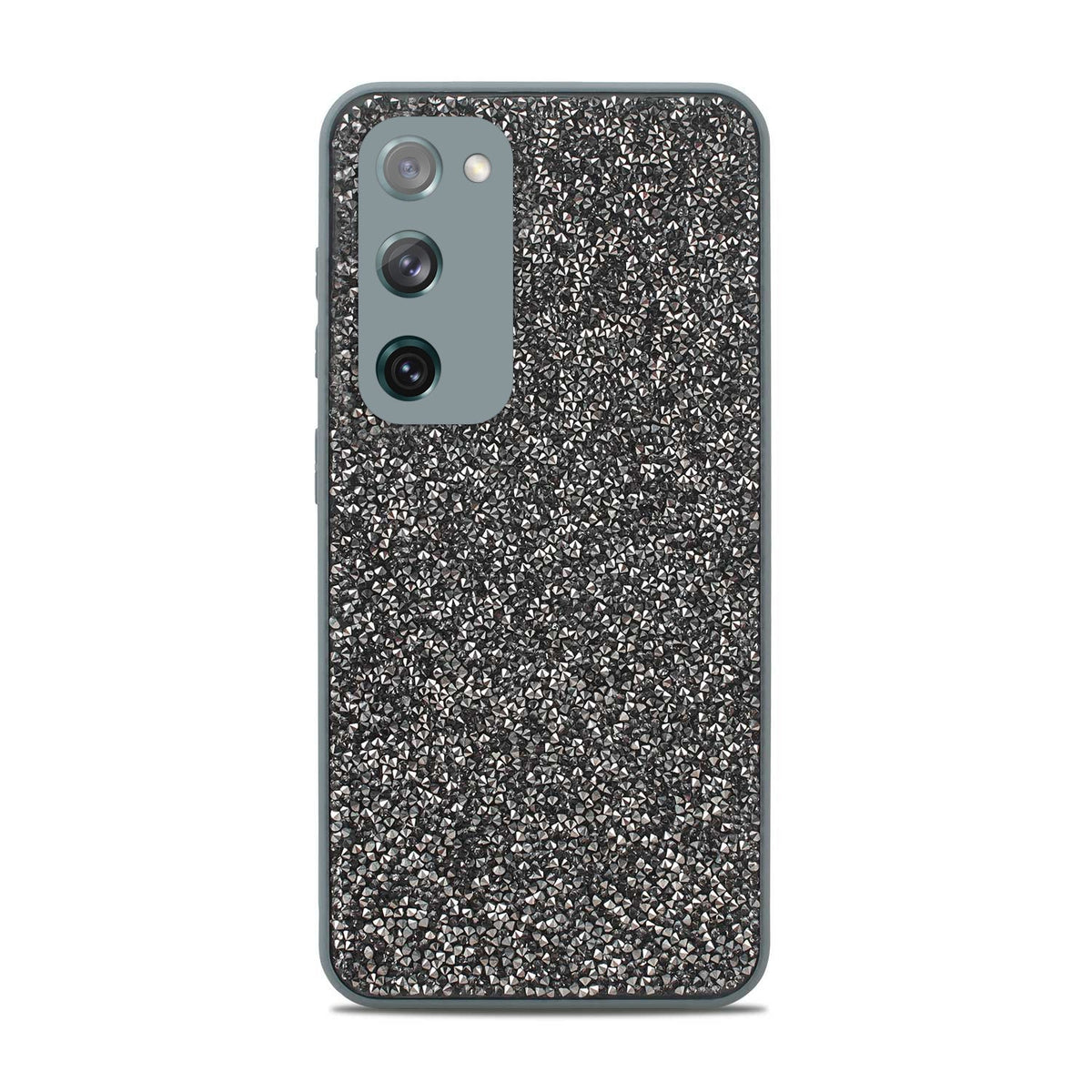 Samsung Galaxy S20 FE Case - Silver - Diamond Glitter Back Cover
