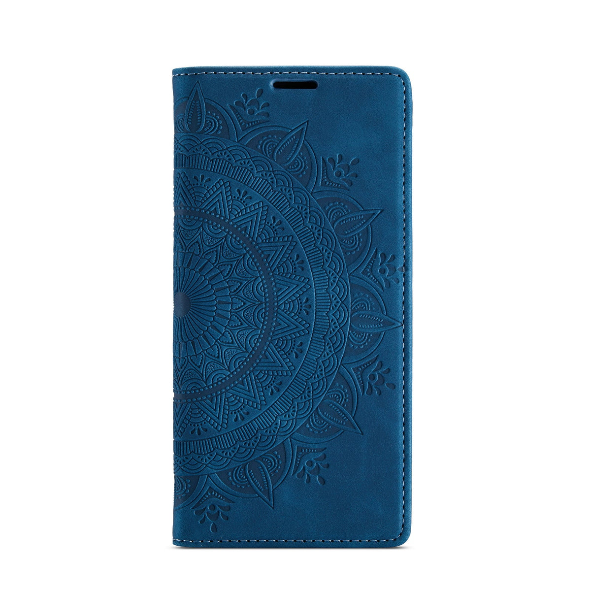 Samsung Galaxy A34 5G Hoesje - Navy Blue - Mandala Dunne Back Cover