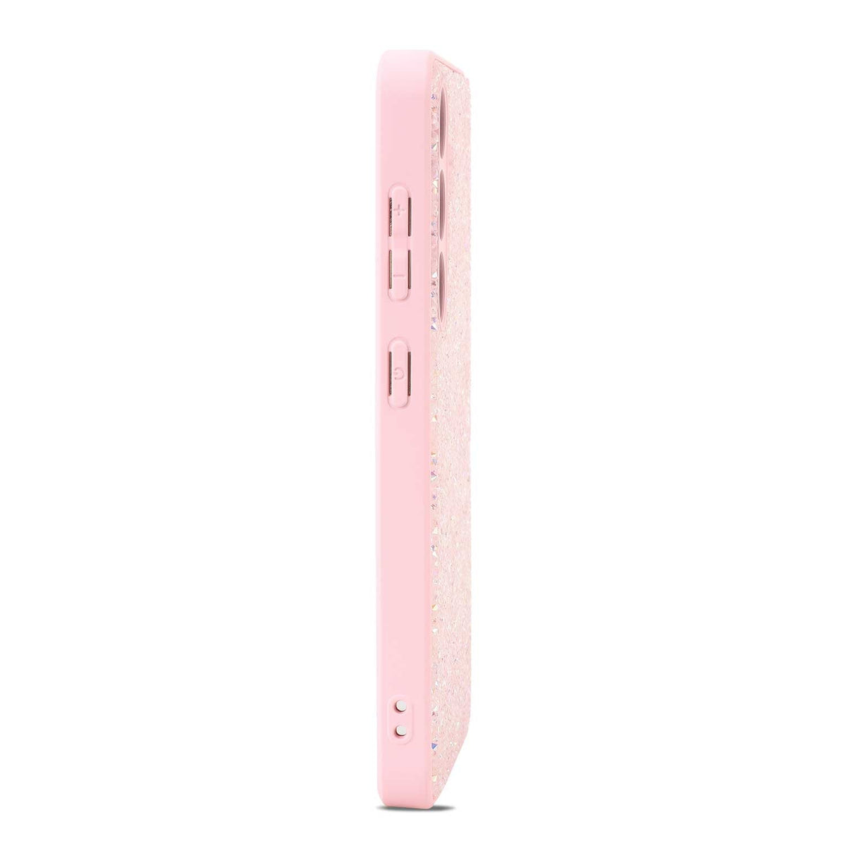 Samsung Galaxy S25 Plus Hoesje - Roze - Diamant Glitter Back Cover