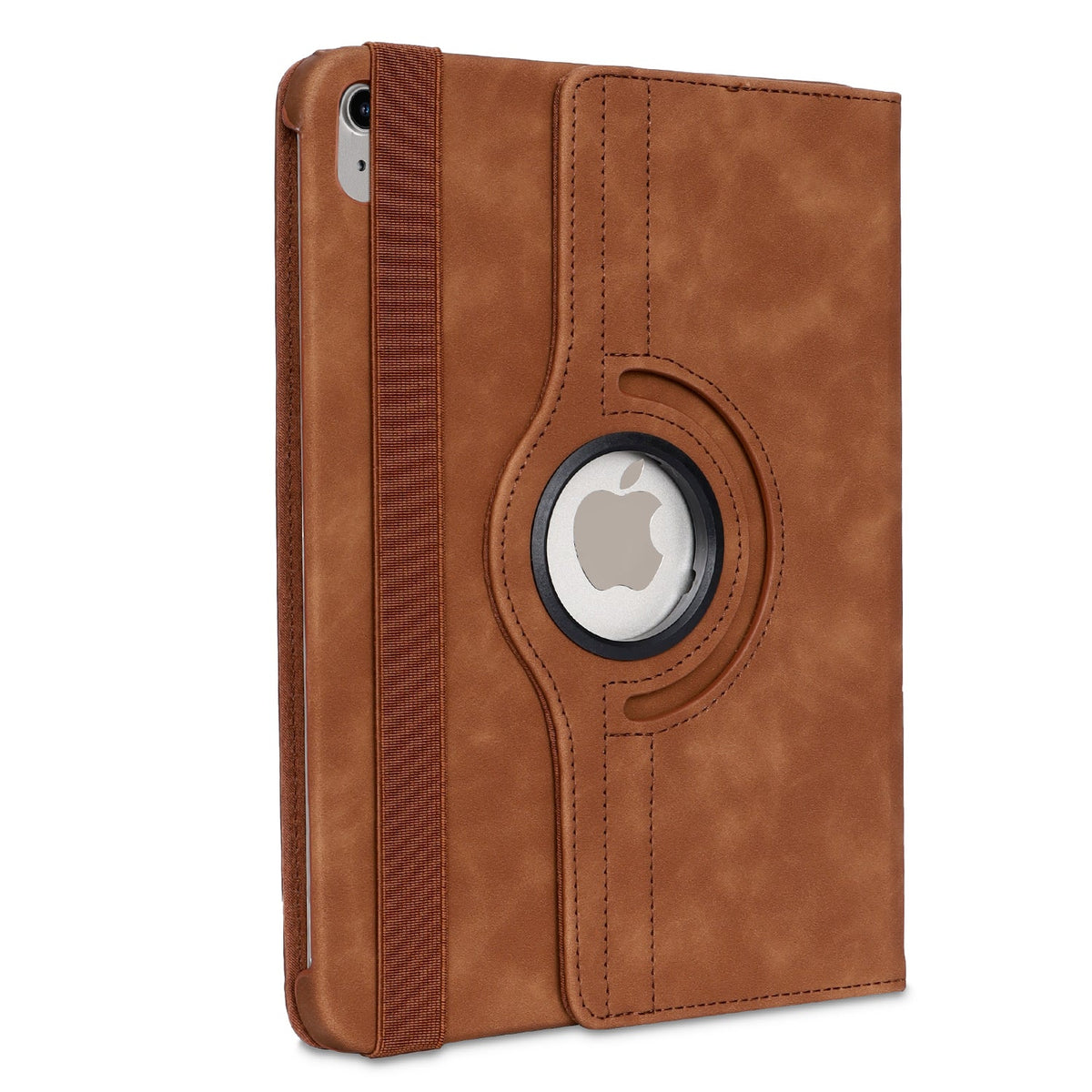 iPad A16 Tablethoes - Sienna Brown - Draaibare Bookcase