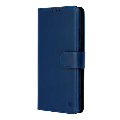 Samsung Galaxy S26 Ultra Hoesje - Navy Blue - Echt Leren Bookcase
