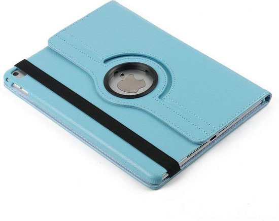 Apple iPad 7 10.2 (2019) Tablet Case - Blue - Rotating Folio Case