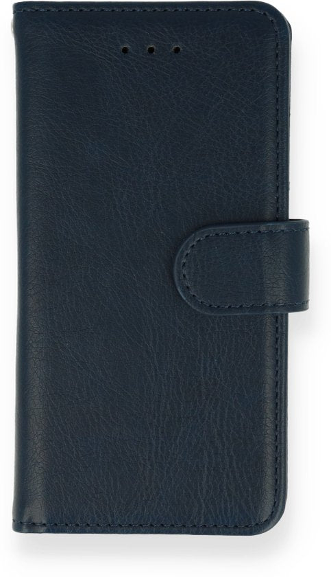 Apple iPhone SE (2022) Hoesje - Blauw - Luxe Bookcase