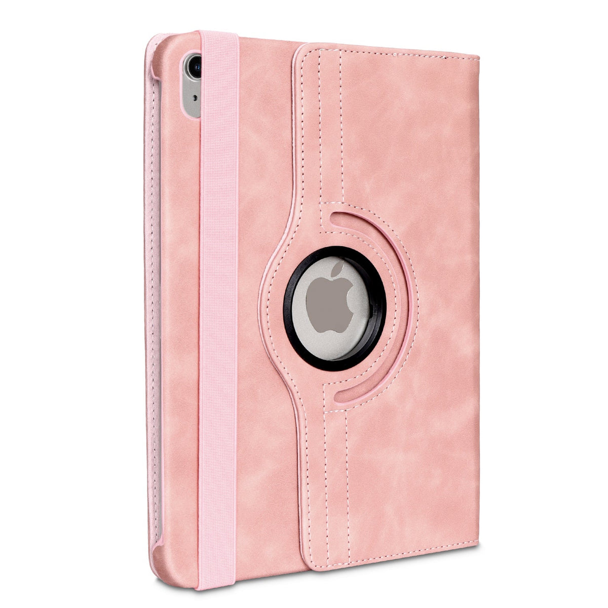 Apple iPad 2025 (11th Gen) Tablet Case - Pale Pink - Rotating Folio Case