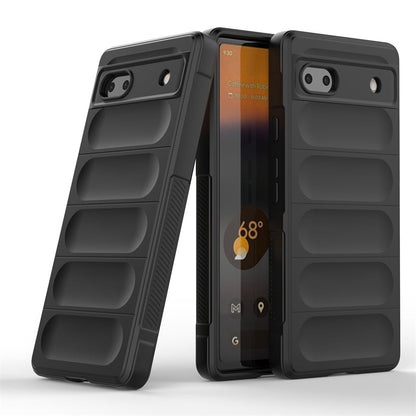 Google Pixel 7A Hoesje - Zwart - Shockproof Siliconen Back Cover