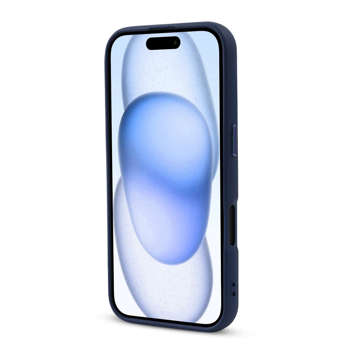 iPhone 16 Hoesje - Blauw - Matte Armor MagSafe Back Cover