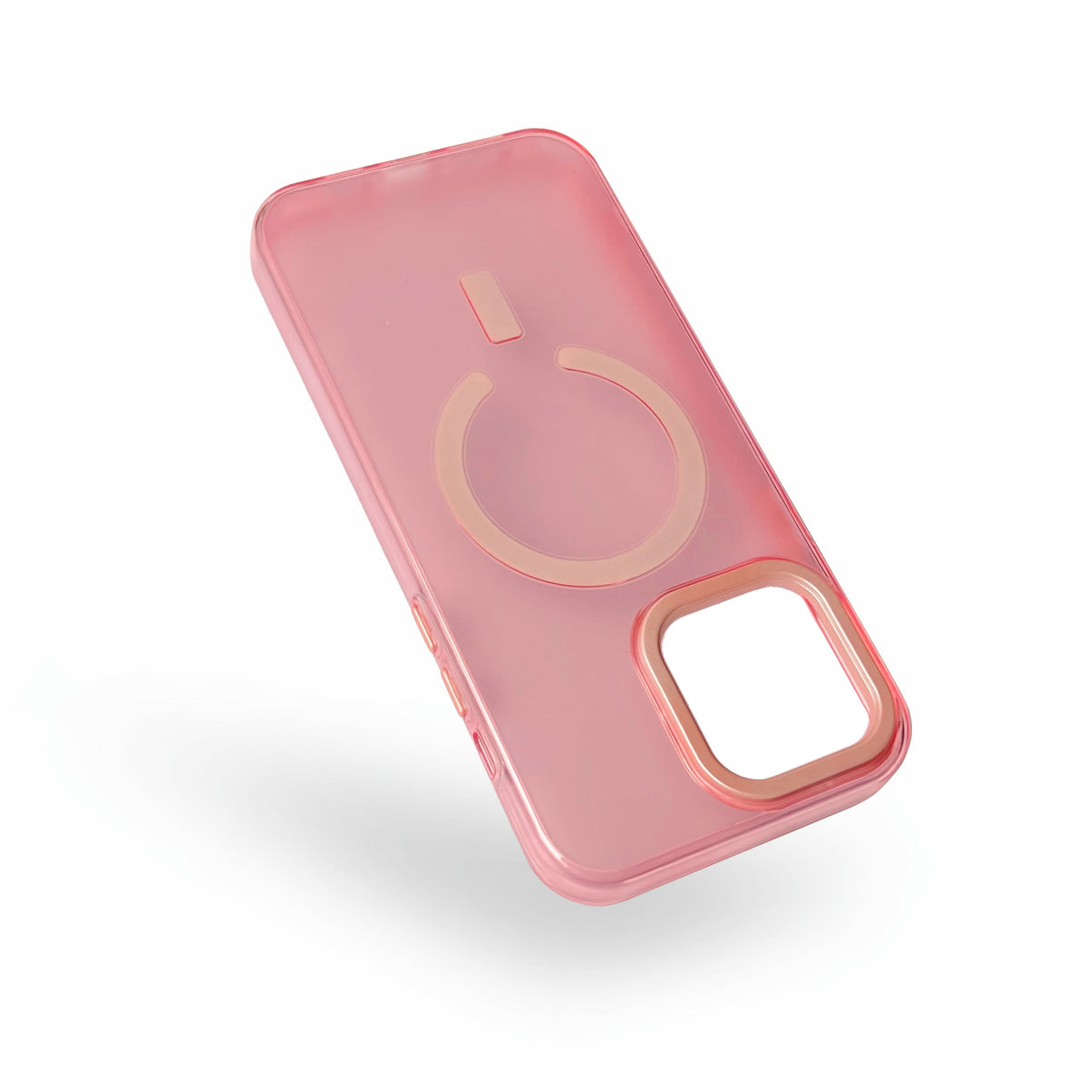 Apple iPhone 15 Plus Hoesje - Roze - Siliconen MagSafe Back Cover