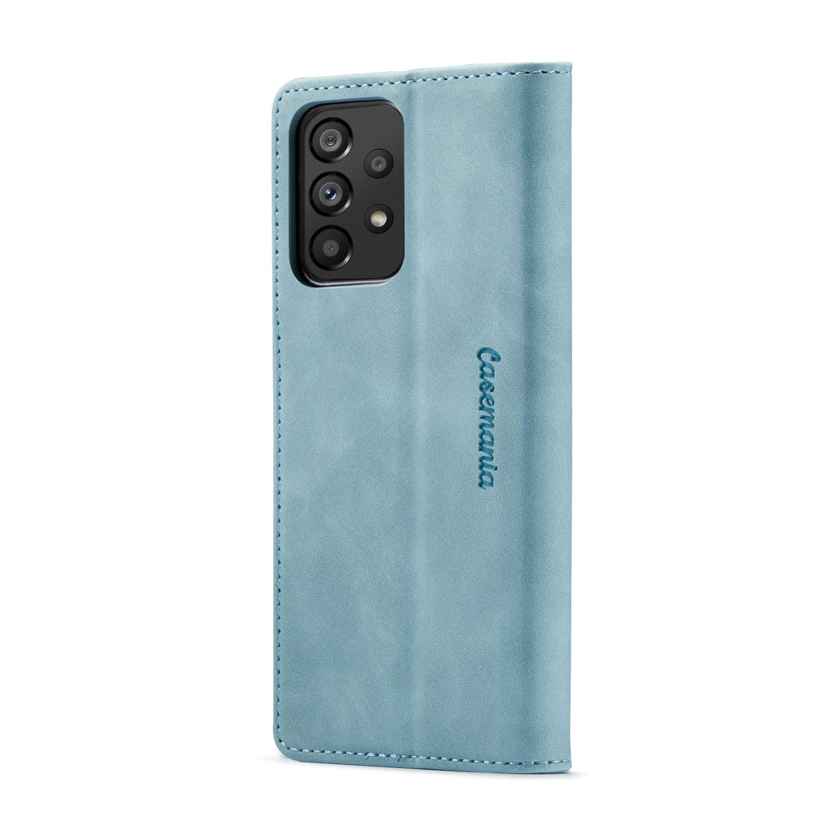 Samsung Galaxy A71 5G Hoesje - Aqua Blue - Dunne Bookcase