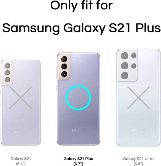 Samsung Galaxy S21 Plus Screenprotector - Tempered Glass - 2 Stuks